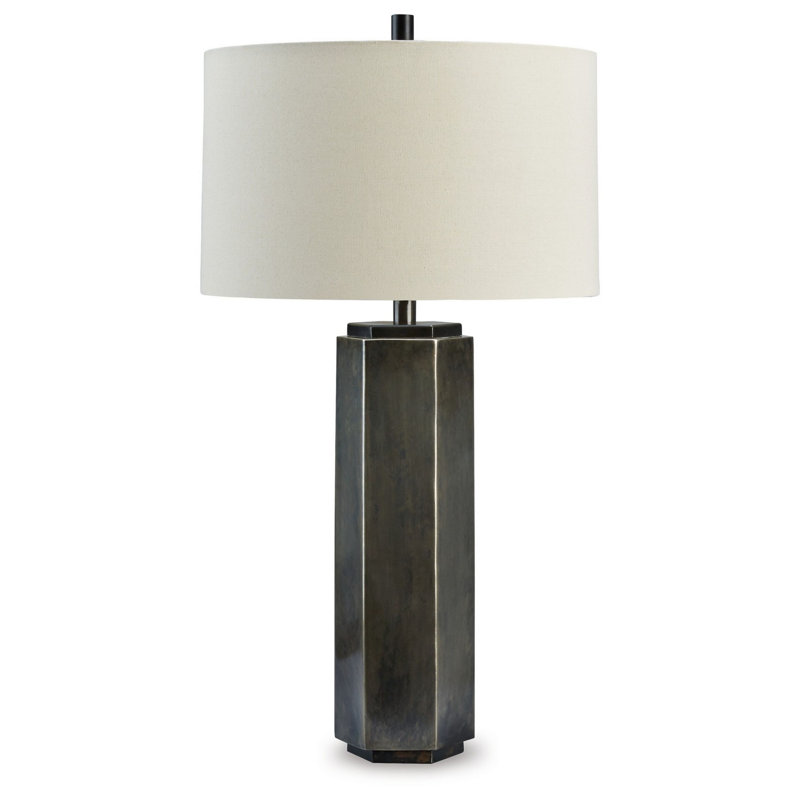 Lampe de table en métal Bettzel