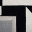 Rodeo Drive Wool Geometric Area Rug in Rust / Black-1828644996