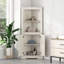 Grande armoire d'angle avec portes pour le salon, la salle de bain, la salle à manger ou la cuisine-114223593