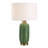 Textured Ribbed Ceramic Table Lamp