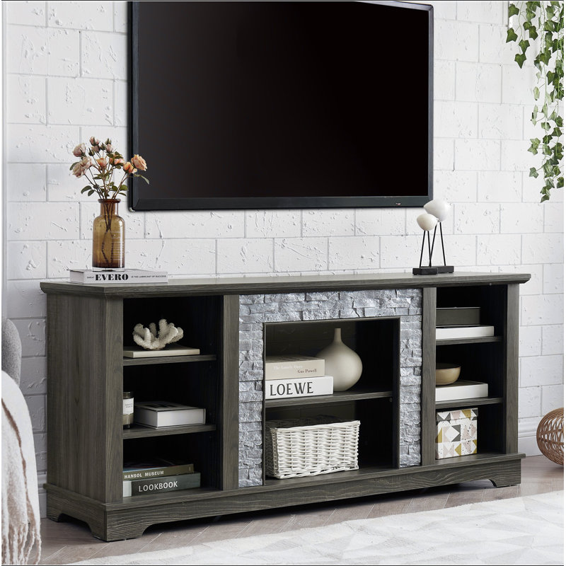Meuble télé avec meuble télé Mantel Stone