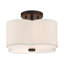 Plafonnier semi-encastré 2 lumières Swarthout-1749316435-1749316434