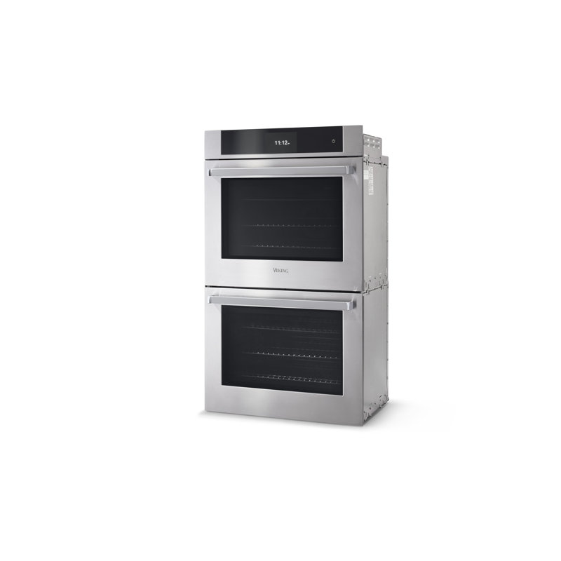 30"W. Double Electric Convection Oven, Stainless Steel
