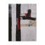 «Black and White Abstract 180702», reproduction de peinture acrylique sur toile tendue-446123529