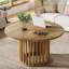 Solid Wood Abstract Coffee Table