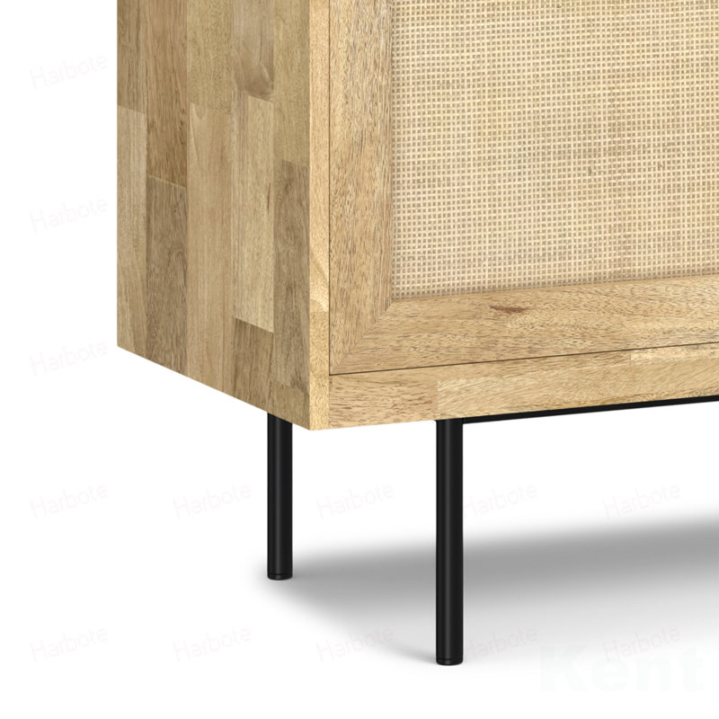 Buffet en bois de manguier massif