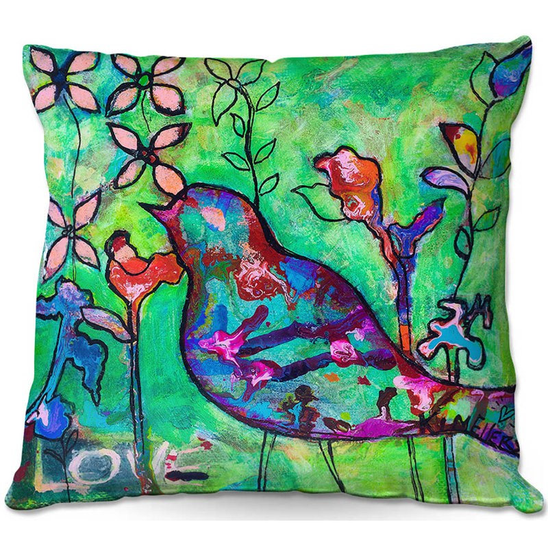  Coussin Couch in Love with You, 18 po x 18 po