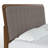 Bethelmie Solid Wood Upholstered Headboard Queen Bed Frame-97285328-107443382