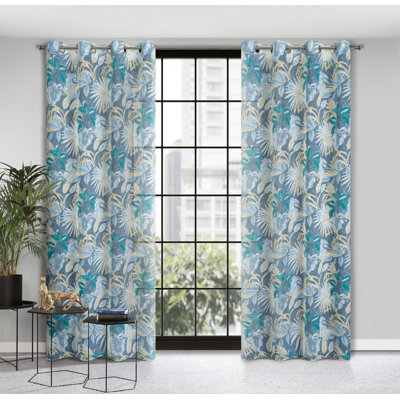 Sandridge Semi Sheer Curtains Single Panel