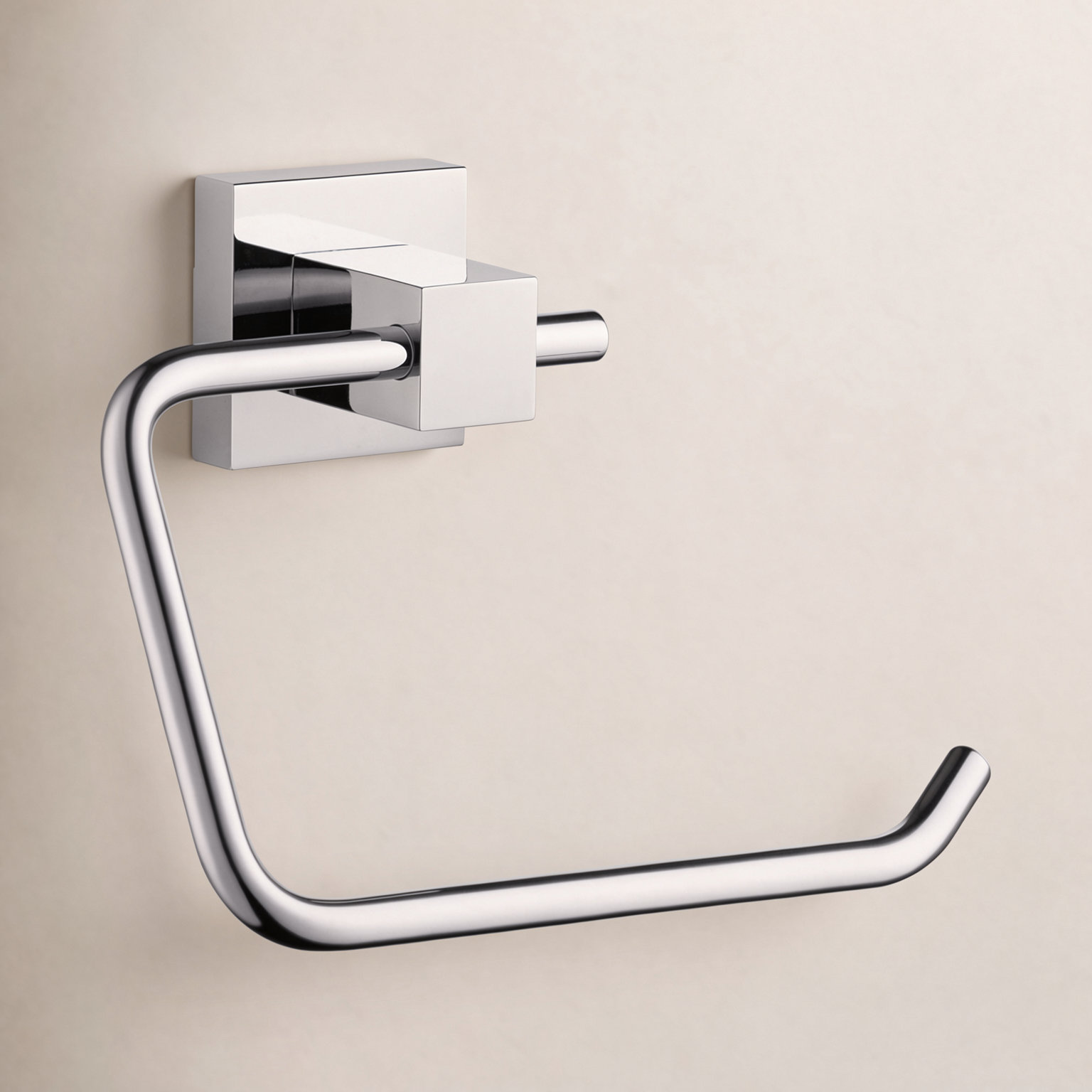 Cube Toilet Paper Holder, Chrome