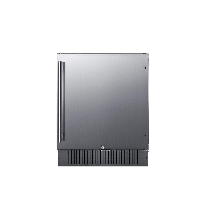 Summit 27-Inch Stainless Steel Undercounter Compact Refrigerator