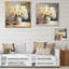 White Affodils Romantic Impression VI - Landscapes Canvas Print-795082935-795082934