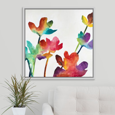 «Fiori Colorati», peinture sur toile