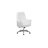 Mid-Back Traditional Tufted LeatherSoft Executive Swivel Office Chair with Arms-580606494