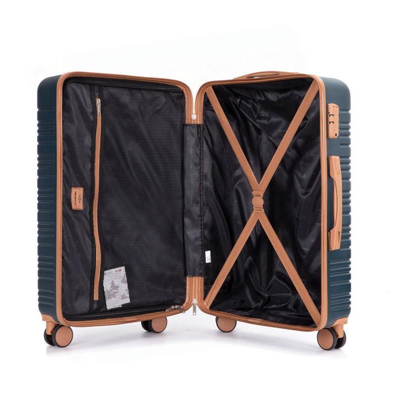 Ensemble de 5 pièces (20 "24" 28 + un sac de voyage et une trousse de toilette), Dark Green
