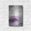 «Midnight At The Lake II Amethyst Grey Crop» par Mike Schick, art mural en métal-1386489102