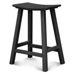 POLYWOOD Traditional Garden Patio Bar Stool