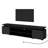 83" TV Stand/Media Console For Tvs Up To 95" With Power Outlets, USB Ports And LED Light Strips-1592640146
