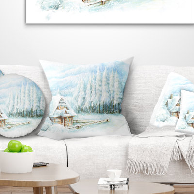 Landscape Throw Pillow