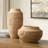 Uttermost Luna Ridge White Ceramic Vases Set/2