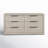 Aria Wood 70" W 6-Drawer Dresser