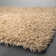 Tapis brun clair fait main poils longs Benson