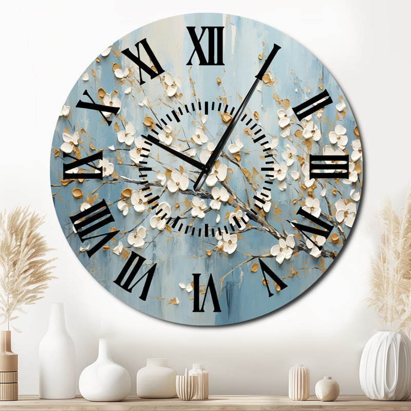 Horloge murale Peacewoodness, Surdimensionné