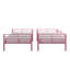 Ramsha Kids Twin Over Twin Bunk Bed-1543109760