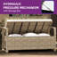  Banc de rangement extérieur 70 gallons