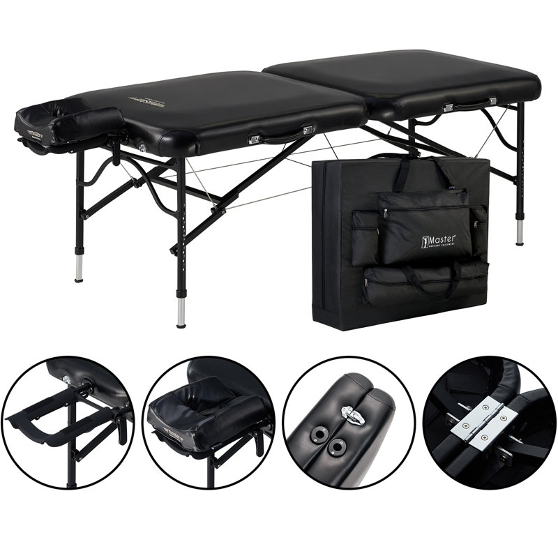 Lit réglable double Jahmari avec matelas inclus