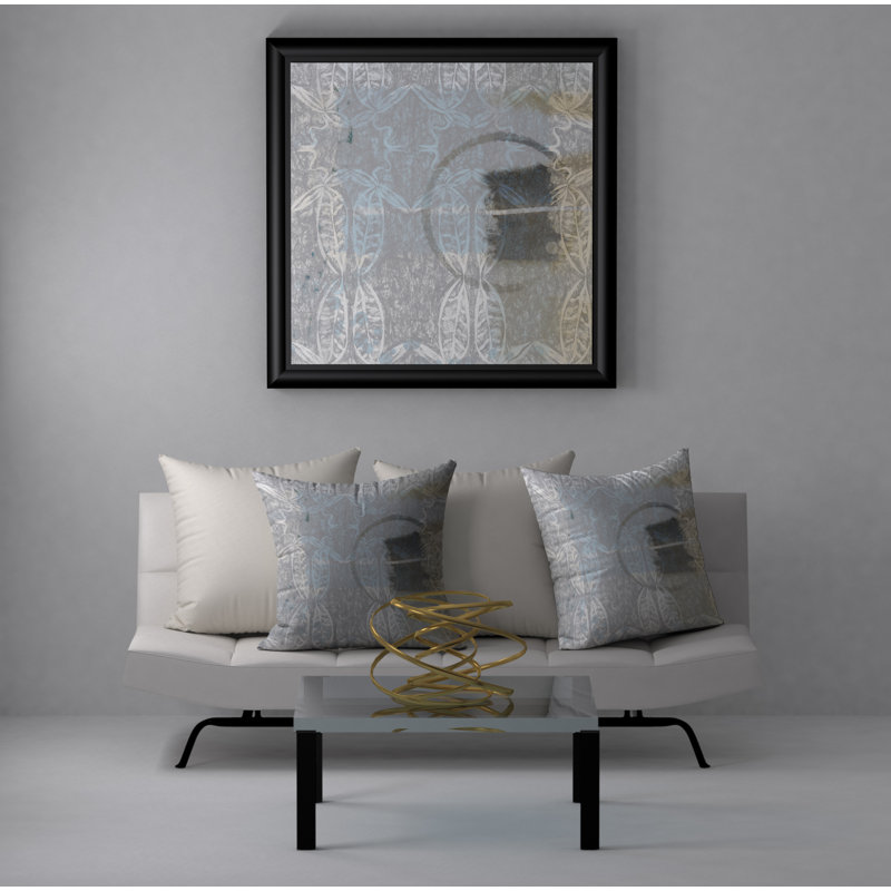 Housse de coussin décorative carrée sensible et insert, 20 po x 20 po