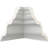 Endurathane Inside Corner Moulding, 6 3/8"P x 5 5/8"H (matches moulding MLD05X06X08VE), Factory Primed