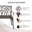 Banc de jardin en aluminium Batholo-592768500
