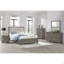 Grand lit tapissier Oak