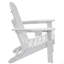 Ensemble de 2 fauteuils pliants en plastique Adirondack