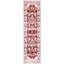Tapis oriental rouge / blanc Crider-126343803