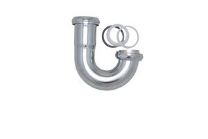 PFJBB Series 1-1/2 in. Brass J-Trap, 17 Gauge