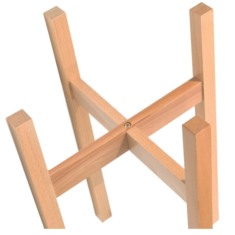 Grand support à plantes Beech l 15,25 po x P 15,25 po, Naturel, H 20 po x l 15,25 po x P 15,25 po