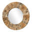 Miroir rond en bois Hiram