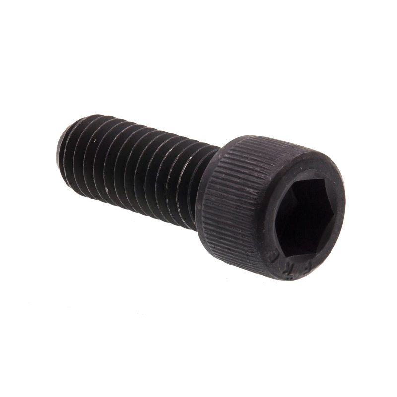 Socket Head Cap Screws, Hex (Allen) Drive, 3/8 in-16 X 1 in, Black (10 Pack), 6" H x 3.85" W x 0.9" D, Black