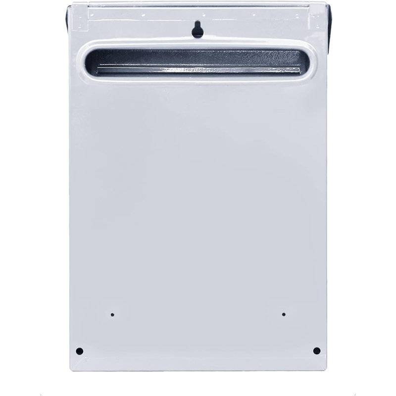 Klingel Iron Drop Box, White