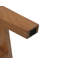 Banc rembourré avec accoudoirs, 51 po de largeur, avec pieds en bois massif, banc d'entrée pour salle à manger / chambre / couloir-1176901603