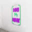 Now or Never Neon Sign - 14in x 18in