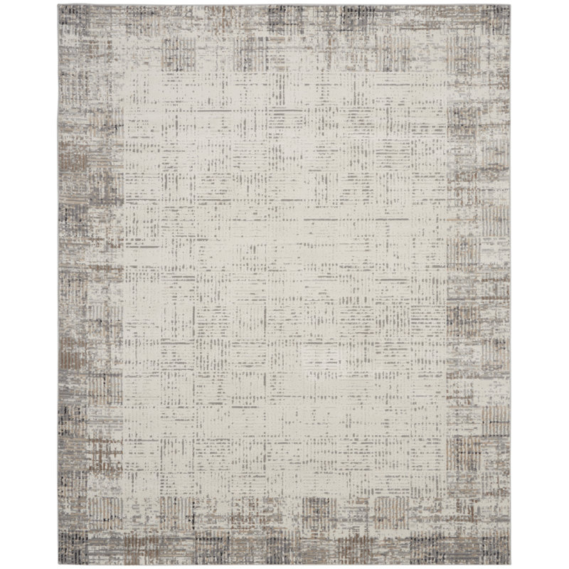 Adriao Geometric Indoor Rug, Rectangle 8' x 11'