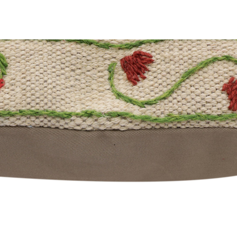 Housse et insert de coussin carré 100% laine