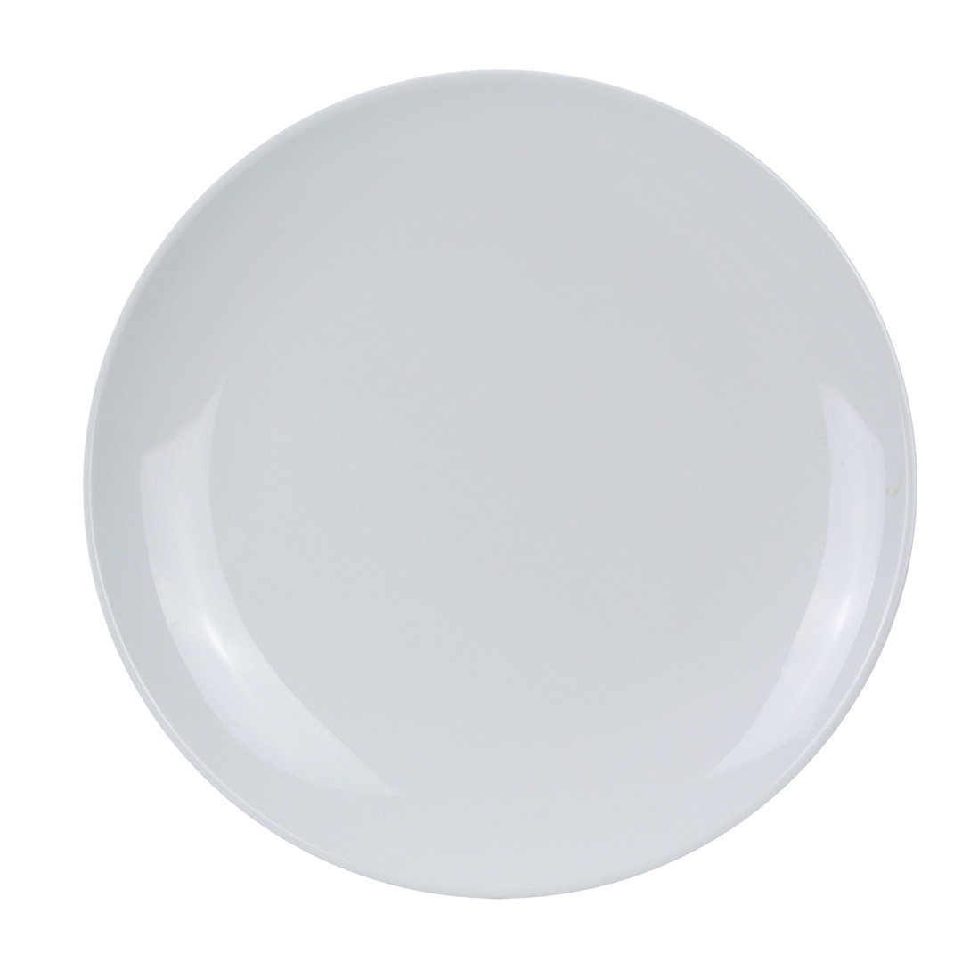 Coupe Pattern 10'' Melamine Dinner Plate (Set of 24) Yanco