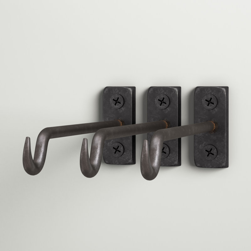 Calliope Iron Wall Wall Hook, Steel