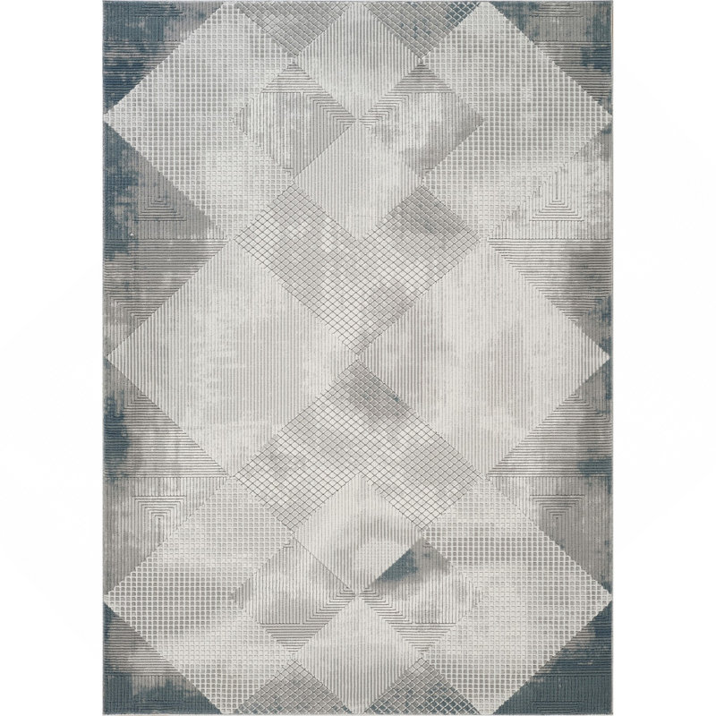 Gray 7 Ft. 10 In. X 10 Ft. 6 In. Area Rug, Rectangle 7'10" x 10'6"
