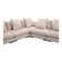 Saegan 130" Wide Symmetrical Modular Corner Sectional