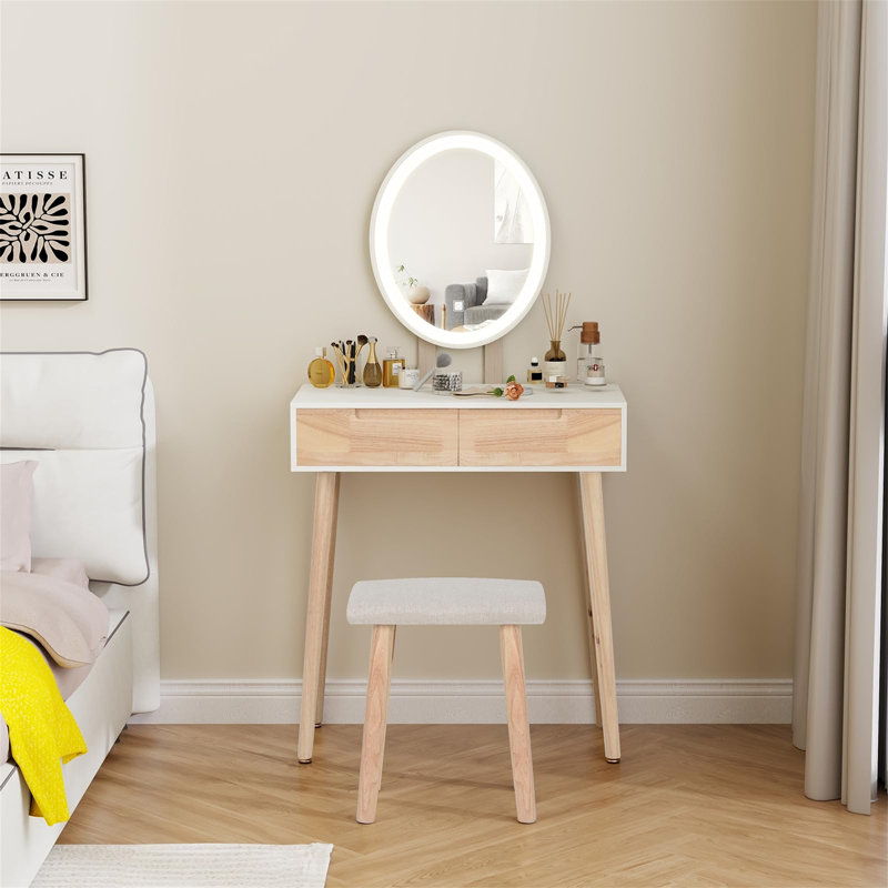 Fontenot Dressing Table with Mirror